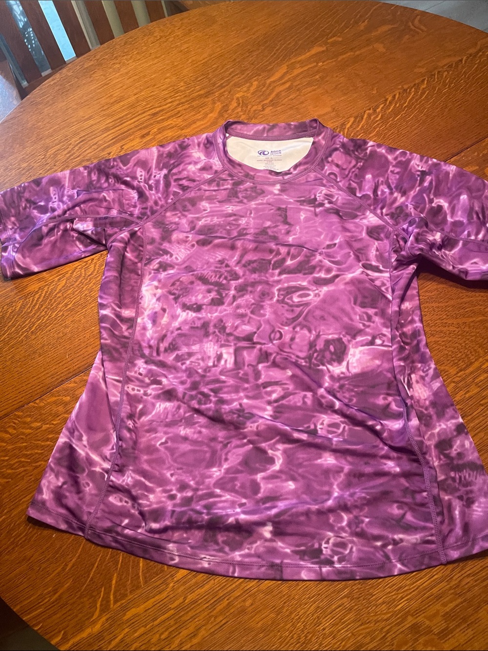 Women’s Performance Jersey Top in Purple by Aqua design